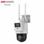 Hikvision 4MP WiFi Lauko Dvigubo Objektyvo PTZ Saugos Kamera CN ki&scaron;tukas (adapteris įtrauktas)