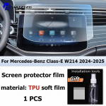 Skirta Mercedes-Benz W214 E klasės 2024-2025 Automobilio interjero Matinis ekrano apsauginis dangtelis konsolė GPS navigacija LCD ekranas TPU plėvelė PPF Left-hand drive