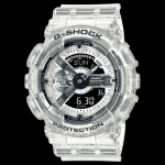 Casio G-Shock 40-mečio skaidrių skeletų serija, GMA-S114RX-7AJR, permatomas S serijos laikrodis, atsparus vandeniui 20 ATM, atsparus smūgiams, visi&scaron;kai naujas