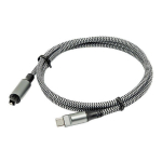 USB C Ki&scaron;tukas į TOSLINK Ki&scaron;tuką Optinis Garso Adapteris USB-C į SPDIF Skaitmeninis Konverteris Kompiuterio Ne&scaron;iojamojo Kompiuterio Prijungimui
