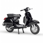 WELLY 1/18 2016 Vespa PX Lydinio Mastelio Motociklo Modelis Metalinis Žaisliniai Transporto Priemonės Metalo Automobilių Kolekcija Vaikų Žaislinės Transporto Priemonės Dovana juoda