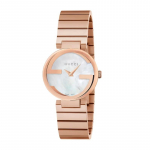 Gucci YA133515 Susikertantis moteri&scaron;kas laikrodis 29mm rožinio aukso spalvos