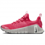 Nike Free Metcon 6 Aster Pink Moteri&scaron;ki sportbačiai Light-Iron-Ore Pale-Ivory Black FJ7126-602 36.5