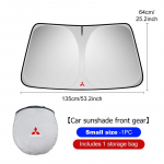Mitsubishi Automobilio Sulankstomas Priekinio Stiklo Saulės Gaubtas Skydelis UV Apsauga Shield Automobilio Aksesuarai Lancer ASX Pajero Mirage Attrage
