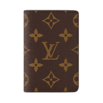 Louis Vuitton ki&scaron;eninis organizatorius, rudas monogramos drobės, unisex piniginės M60502 Box(Basic Set+Box)