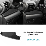 Skirta Toyota Yaris Cross -2026 LHD Premium konsolės laikymo dėklas Vairuotojo pusės organizatorius Automobilio vidinės modifikacijos dalys Black LHD black