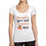 ULTRABASIC &ndash; mar&scaron;kinėliai Femme col Rond Decollete Pumpkin Spice ir viskas