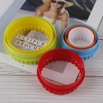 6 dalių virtuvės įtaiso koldūnų peilis, prakti&scaron;kas apvalus / gėlių te&scaron;los pjaustymo įrankis