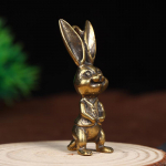 Žalvarinis raktų pakabukas, gyvūno triu&scaron;io figūrėlės raktų pakabukas Laimingo triu&scaron;io statulos ornamentas