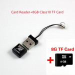 Super Mini USB 2.0 Micro SD Card Flash TF atminties kortelių skaitytuvo adapteris kompiuteriniam ne&scaron;iojamam automobiliui