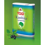 Yogi Kanthika Ajurvedos ir vaistažolių tabletės kosulį slopinančios, mėtų pastilės, gerklės la&scaron;ai nuo gerklės skausmo, (Pakuotėje 2 vnt) 280 tablečių