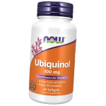 Ubiquinol, Ubiquinol 100, Now Foods 60 gelio dangtelių (70128032)