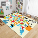 Animacinis filmas Lai&scaron;kas numeris Gyvūnų Dėlionė Žaidimų Kilimėlis Mieli Vaiki&scaron;ki Kilimėliai Miegamojo Didelis Mink&scaron;tas kilimas 150x240cm 1pcs