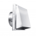 Sieninės lubos Oro i&scaron;leidimo anga 125 150mm 304 Plienas