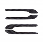 Carbon Fiber Car Door Handle Decoration For Tesla model 3 2019-2023 model y 2023 accessories car stickers 4pcs car