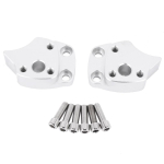 25 mm vairo pakėlimas, skirtas Yamaha FJR1300 FJR 1300 2001-2005 Sidabriniai rankenos stovai motociklų priedai kaip parodyta spalva