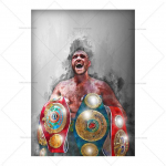 Abstraktus boksas Tyson Wall Art Tapyba Žvaigždžių plakatų spausdinimas Drobės Tapyba Svetainės apdaila 21cm&times;30cm NoFrame