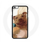 Coque iphone 5 Chien Pitbull