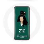 Coque pour Samsung Galaxy S9 Squid Game Han Mi Nyeo Num&eacute;ro 212