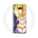 Coque pour samsung galaxy A5 2017 Manga Dragon Ball Sangoku Visage &eacute;nerv&eacute;