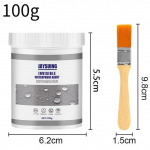 Nematoma vandeniui atspari medžiaga, skaidri sandarinimo danga 30/100/300 g nepratekantys klijai, klijai, stiprus sandariklis, tualeto remonto įrankiai 100G with Brush