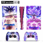 &bdquo;Art Vinyl Skin&ldquo; lipdukas, skirtas PS5 plonai skaitmeninei konsolei ir 2 valdiklių lipduko vir&scaron;eliui One Size