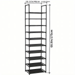 10 auk&scaron;tų neaustinių durų namų paprastas batų lentynos surinkimas &Scaron;iuolaikinė paprasta dulkių lentyna.