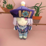 Anime pliu&scaron;inis lėlės žaislas 20cm Xianyun Chiori Kujo Sara Genshin Impact miela mink&scaron;ta kim&scaron;yta pagalvė Qiqi