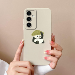 Telefono dėklo dangteliai, skirti Samsung Galaxy S24 Ultra F15 S24+ A55 A15 M15 Cute Bear Animacinio modelio smūgiams atsparus silikoninis mink&scaron;tas auk&scaron;tos kokybės buferis, skirtas Samsung Samsung Galaxy F15 5G