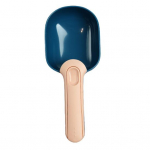 &Scaron;uns maisto semtuvėlis Ergonomi&scaron;kas dizainas Didelės talpos ABS Sandarinimo mai&scaron;elio spaustukas Gyvūnų maistas mėlyna/rožinė