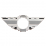 1 vnt. Anglijos JK Vėliavos Durų Užrakto Kai&scaron;tis Emblema Ženklelis Lipdukas BMW MINI Cooper