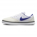 Nike Check drobės SB GS Summit White Royal Blue vaiki&scaron;ki sportbačiai Juodi Deep-Royal-Blue 905373-102 38.5