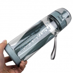 Sportiniai vandens buteliai, treniruoklių salė, nepralaidūs la&scaron;ams, ne&scaron;iojami purtyklės puodeliai, kelioniniai virdulys, plastikinis geriamojo vandens puodelis, be BPA, 2021 m. mėlyna