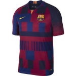 Nike FC Barcelona Futbolo Komandos Sportiniai Spausdinti Apvalios Kaklo Trumpomis Rankovėmis Mar&scaron;kinėliai Vyri&scaron;ki Vir&scaron;utiniai Drabužiai Multi 943025-456 S