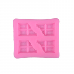 Pusės tabletės &scaron;okoladinės formos skystos silikoninės fondant tortų formelės &bdquo;pasidaryk pats&ldquo; kepimo įrankiai