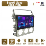 Android Automobilinis Radijas Suzuki Liana 2004-2007 Multimedijos Grotuvas Pagrindinis Įrenginys Stereo GPS Navigacija BT WIFI 1+16GB 1+16GB