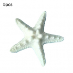 5 vnt. dervos Starfish Ornament Beach Ocean Sea Star namų sienos vakarėlio puo&scaron;mena balta