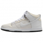 AntiHero x Nike Dunk High SB Vilko Pilkumo Unisex Sportbačiai Balti Juodi HM5837-100 39