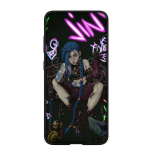 skirtas iPhone 16 15 Xiaomi Redmi Note 13 12 11 Pro Max X 9 14 Plus XR Samsung Galaxy A15 S24 S23 Huawei OPPO Cover Arcanes Anime Game Jinx Vi telefono dėklas for Samsung Galaxy Note 10 rausvai ruda