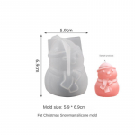 2025 m. Kalėdų žvakių gaminimo reikmenys Batai Varpeliai Kalėdų briedžio sniego senelio ornamentas silikono formos kvapnios žvakės ornamentas