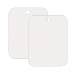 2vnt Akrilinis du&scaron;o veidrodis be rūko, ne&scaron;iojamas kelioninis nuo rasojimo vyrų skutimosi makiažo veidrodis Nedūžtantis berėmės vonios sienelės kabantis kosmetinis veidrodis S