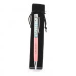 Pierres et Min&eacute;raux. Stylo min&eacute;raux Amazonite du Br&eacute;sil. Couleur Rose.