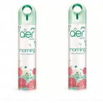 Godrej Aer Morning Misty Meadows Spray (Pack of 2 x 240 ml)
