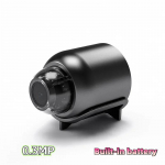 HD infraraudonųjų spindulių naktinio matymo kamera namų belaidė Wifi kamera Mini stebėjimo kamera 【built-in battery】0.3MP juoda