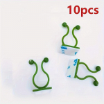 10/20 vnt. lipnių augalų vijoklių tvirtinimo prie sienos spaustukų, skirtų vynmedžiams, vidaus/lauko dekoravimui, nematomas vielos tvirtinimas, sodo sienos spaustukų atrama 10pcs