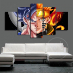 Drobės tapyba 5 vienetai Japonijos anime sienų menas Modulinis plakatas Svetainė Spausdinti paveikslėlį Miegamasis Modernus namų dekoras Cudros Dovana 40x60cm*2 40x80cm*2 40x100cm*1