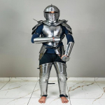 Riterio &Scaron;arvų Kostiumas Viduramžių Voki&scaron;kas Pilnas &Scaron;arvų Kostiumas Gotikinis XIV Amžius Larp Cosplay Dekoracija Geriausia Dovana