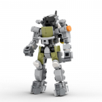 Buildmoc Mech Jūrinis Kostiumas Robotai Meche Mergaičių Figūrėlės Idėjos MOC Statybinių Kaladėlių Rinkiniai Žaislai Vaikams Vaikų Dovanos Žaislinės Kaladėlės