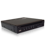 DVD grotuvas, Automobilinis DVD grotuvas, Pusės DIN 1/2din, Plonas, HDMI, Kompakti&scaron;kas, Naudojimui automobilyje, Suderinamas su USB, SD, AUX, DVD306 juoda