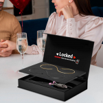 Nuolatinės apyrankės gamybos rinkinys Ne&scaron;iojamos kūrybinės kasdienės draugystės apyrankės jubiliejui Black and Gold